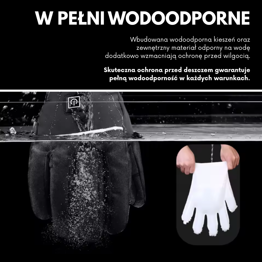 Termo Rękawiczki - 3 tryby grzania